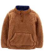 Quarter Zip Fleece Pullover, image 1 of 2 slides