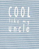 Baby Cool Like My Uncle Collectible Bodysuit, image 2 of 3 slides