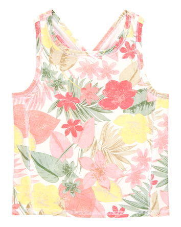 Kid Floral Active Racerback Tank, 