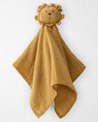 Baby Organic Cotton Lion Lovey, image 1 of 3 slides