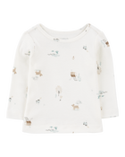 Baby 2-Piece Bear Long-Sleeve Tee & Coverall Set, image 3 of 6 slides