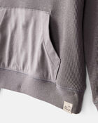 Toddler Boy Waffle Knit Long-Sleeve Tee & Pant Set - Grey, image 2 of 4 slides