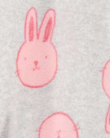 Baby 1-Piece Bunny Fleece Pajamas, 