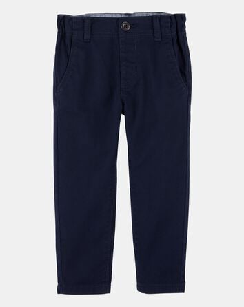 Toddler Slim Tapered Chino Pants - Navy, 