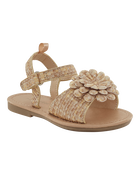 Toddler Casual Sandals - Tan, image 1 of 7 slides