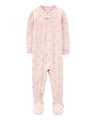 Baby 1-Piece Rainbow PurelySoft Footie Pajamas, image 1 of 5 slides