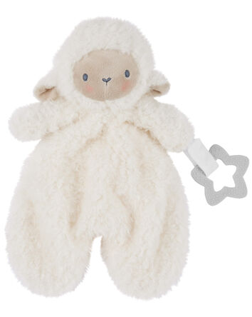 Baby Lamb Plush With Teether, 