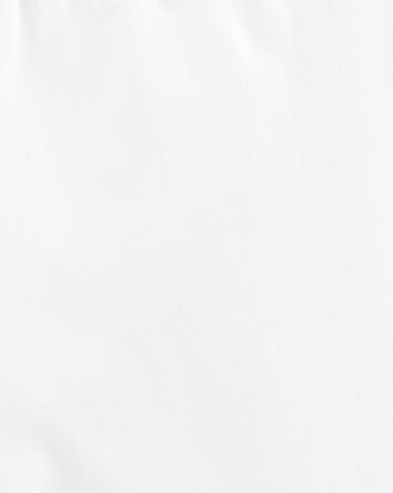Kid 2-Pack White/Black Bike Shorts, 