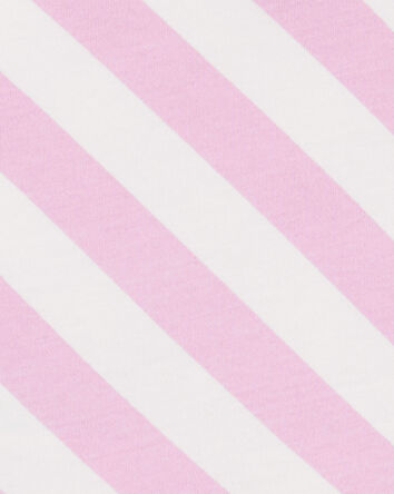 Baby 2-Piece Striped Peplum Bodysuit Pant Set, 