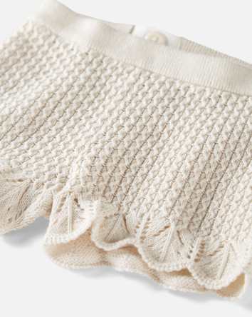 Baby Girl 2-Piece Organic Cotton Sweater Knit Set, 