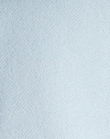 Baby Girl Long-Sleeve Quarter-Zip Pullover Sweatshirt - Blue, 