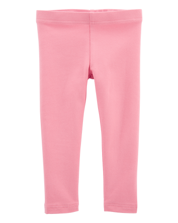 Baby Cotton Stretch Capri Leggings, 