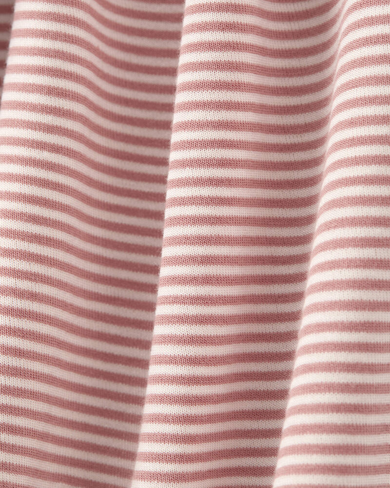 Baby 1-Piece Striped PurelySoft Footie Pajamas, image 2 of 5 slides