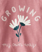 Toddler Organic Cotton Growing in My Own Way T-Shirt, image 3 of 4 slides