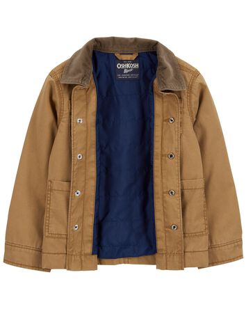 Toddler Button-Front Barn Jacket, 