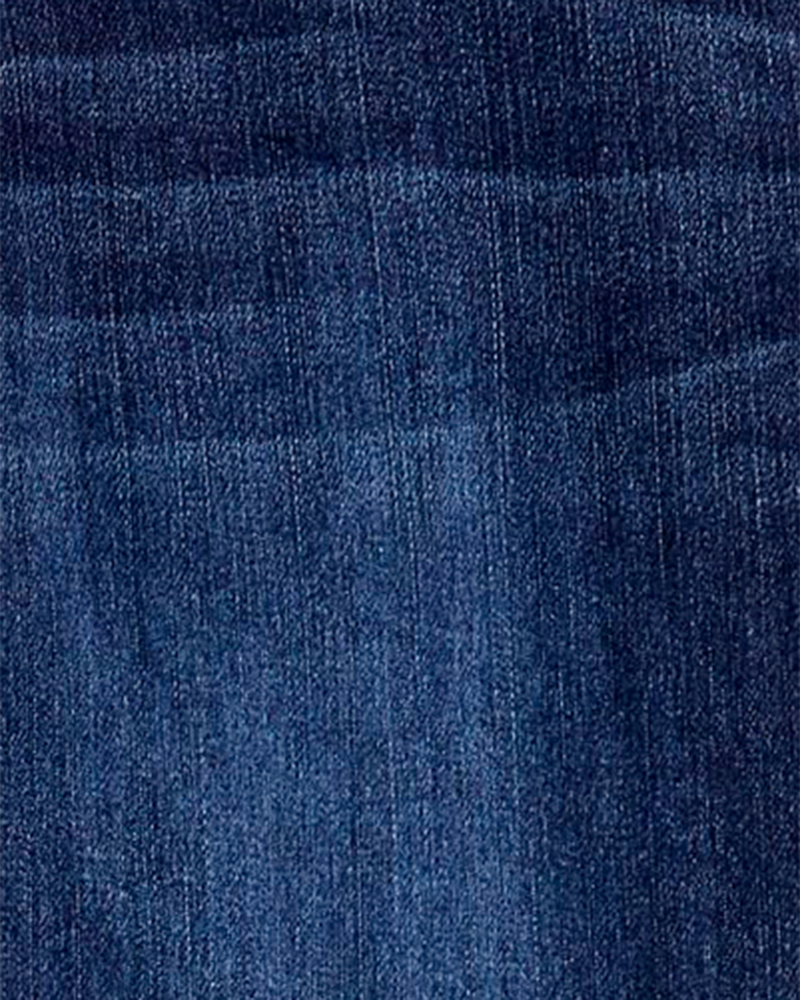 Kid Dark Wash Plus-Fit Skinny-Leg Jeans, image 3 of 5 slides