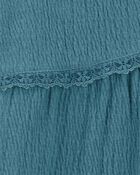 Baby Crinkle Jersey Lace Top, image 2 of 3 slides