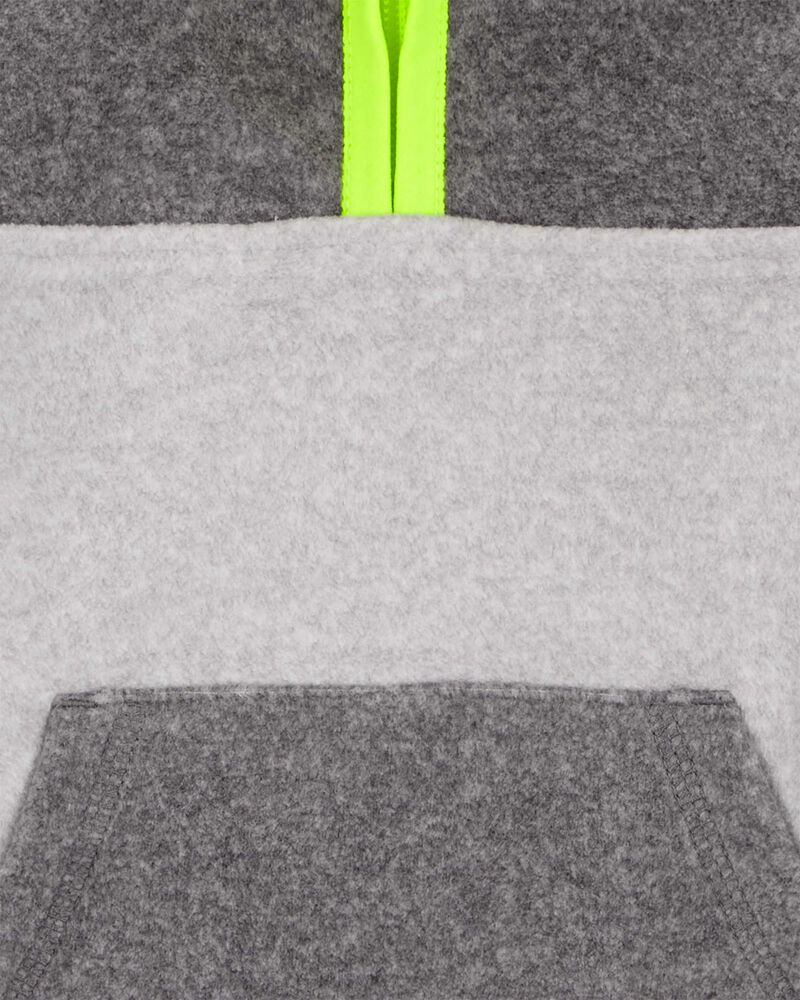 Baby Quarter-Zip Microfleece Pullover, image 2 of 3 slides