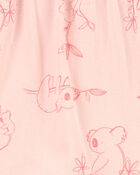 Baby Pink Floral 3-Piece Jumpsuit Set, image 2 of 4 slides