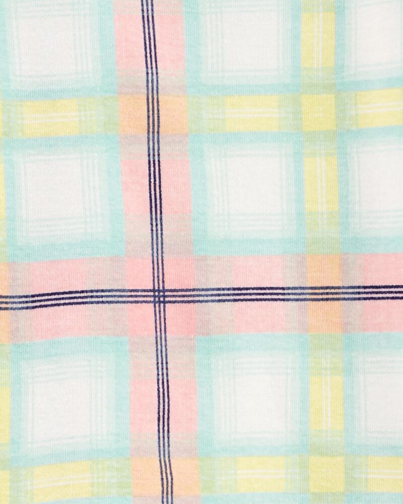 Toddler 2-Piece Plaid 100% Snug Fit Cotton Pajamas, image 2 of 3 slides