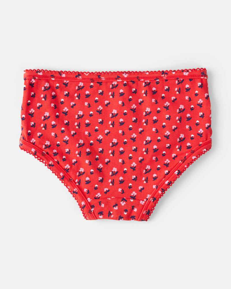 7-Pack Ladybug Print Stretch Cotton Underwear, image 2 of 3 slides