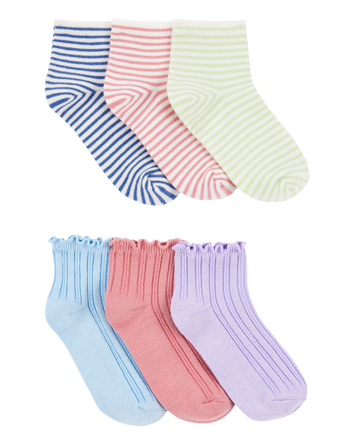 Kid 6-Pack Ankle Socks, 