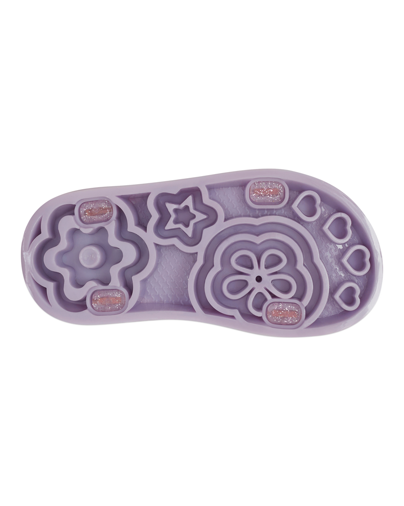 Toddler Jelly Sandals - Purple, image 5 of 7 slides