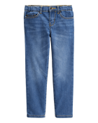 Kid Medium Blue Wash Super Skinny-Leg Jeans, image 1 of 6 slides
