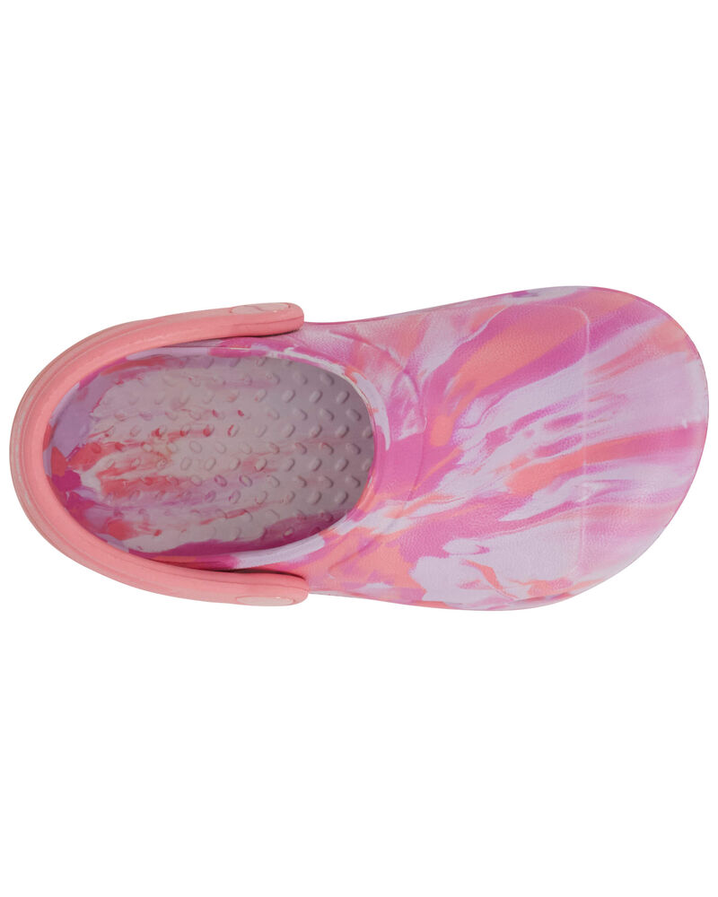 Toddler Tie-Dye Light-Up Rubber Clogs, image 5 of 8 slides