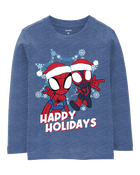 Toddler Spider-Man Christmas Tee, image 1 of 2 slides