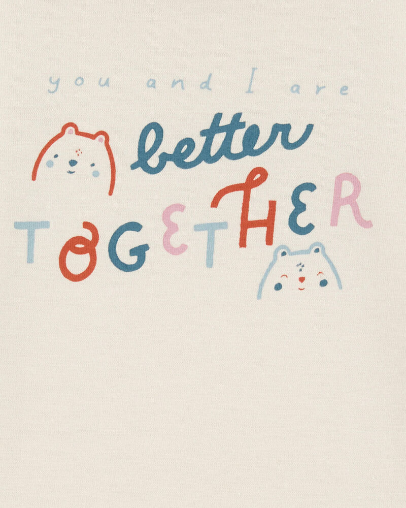 Baby Better Together Cat Long-Sleeve Bodysuit, image 2 of 3 slides