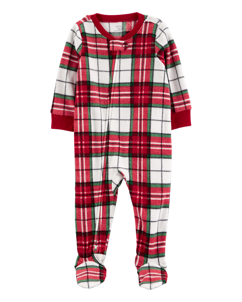 Toddler 2-Pack Fleece Footie Pajamas, image 2 of 6 slides