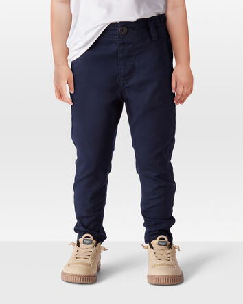 Toddler Slim Tapered Chino Pants - Navy, 