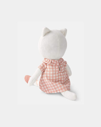 Kitten Dress-Up Plush Toy - Pink/White, 