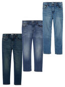 Bundle - Kid 3-Pack Multi-Wash Straight-Leg Jeans Set