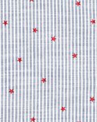 Kid Stars and Stripes Button-Down Shirt, image 2 of 3 slides