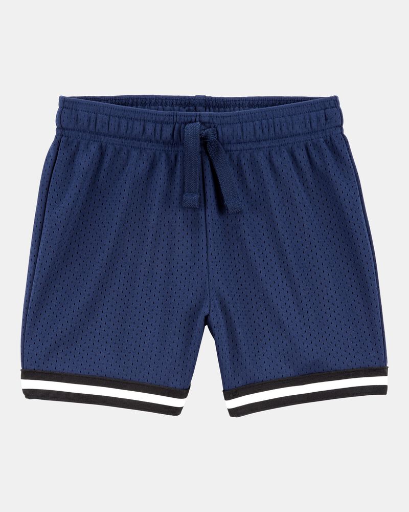 Toddler Fan-Favorite Basketball Mesh Short - Navy, image 1 of 6 slides