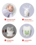 Baby Moonlight & Melodies Nightlight Sound Machine Owl, image 3 of 10 slides