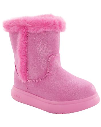 Toddler Fur Lined Boots, 