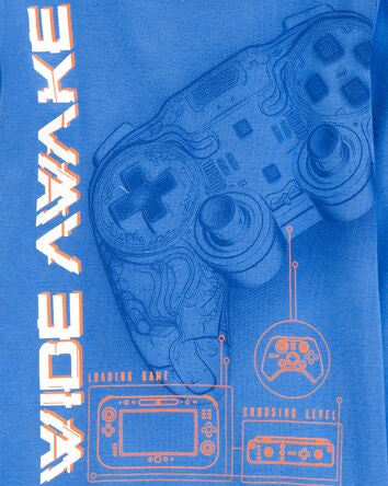 Kid 4-Piece Gamer Pajamas, 