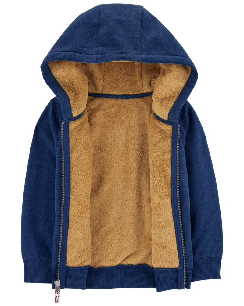 Baby Zip-Up Fleece Hoodie, image 2 of 4 slides