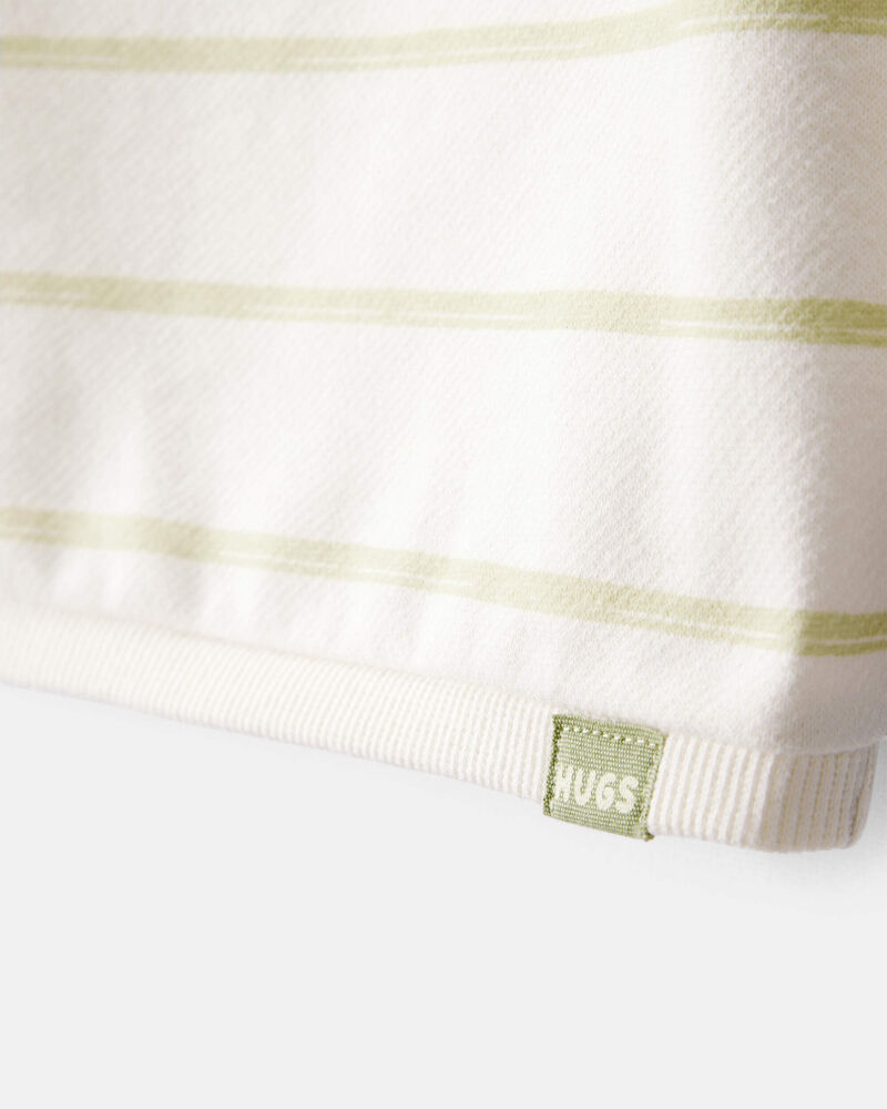Baby Boy Long-Sleeve Pullover Sweatshirt - Ivory, image 2 of 4 slides