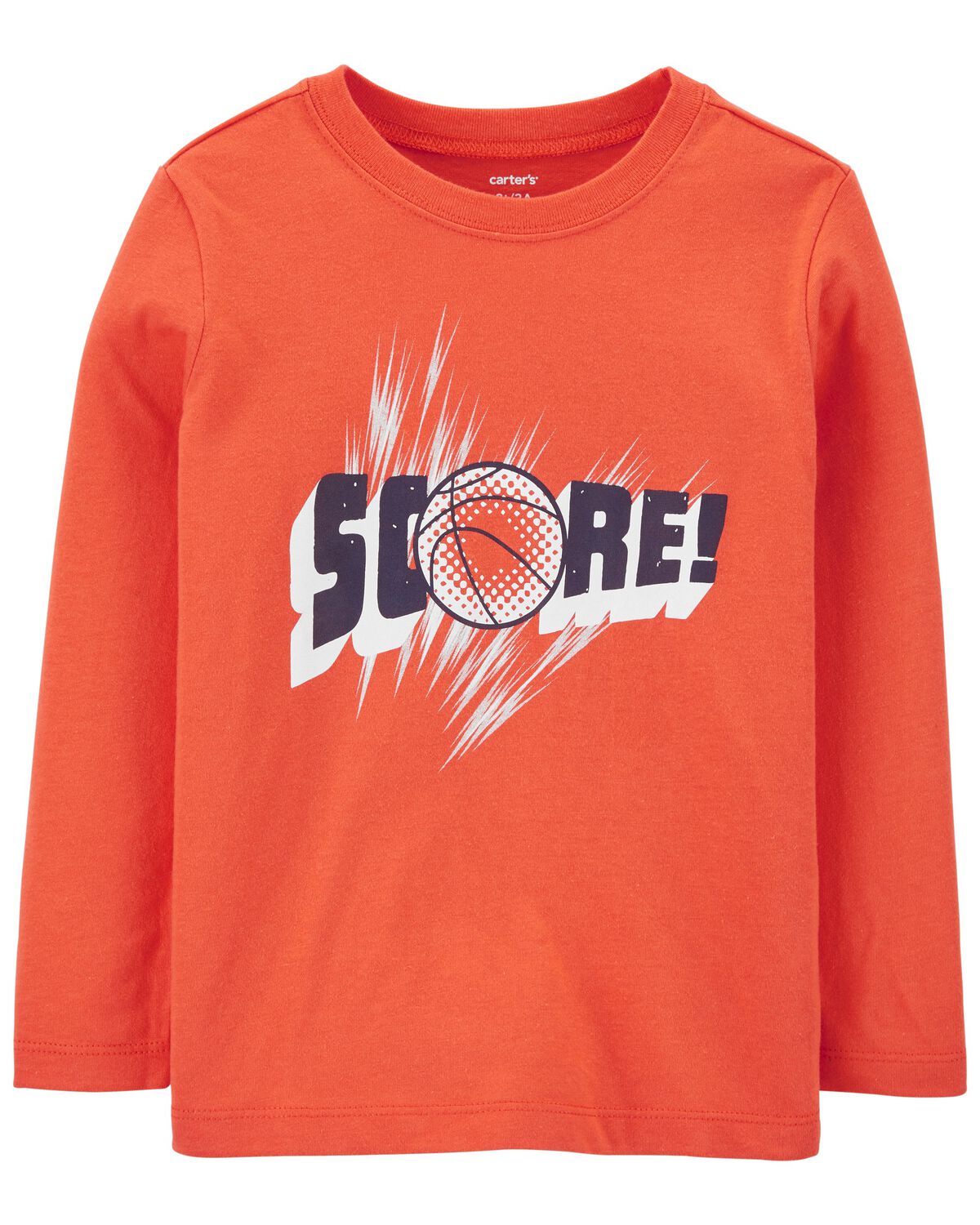 Orange Baby Soccer Jersey Tee