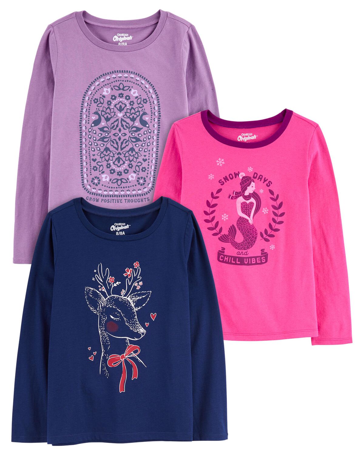 Multi Kid 3Pack Graphic Tees