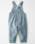 Baby Organic Cotton Gauze Overalls, image 2 of 5 slides