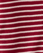 Baby Organic Cotton Waffle Knit Striped Sleep & Play Pajamas, image 3 of 4 slides