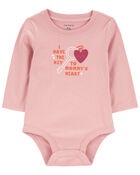 Baby 'Key To Mommy's Heart' Collectible Bodysuit, image 1 of 4 slides
