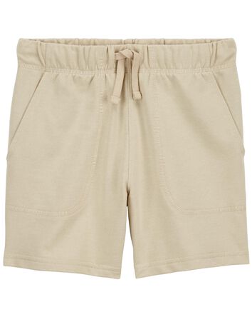 Pull-On Cotton Shorts, 