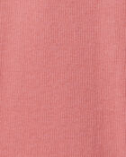Girls 2-Piece Plaid Long-Sleeve Shirt & Pant Set - Pink, image 3 of 4 slides