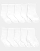 Baby Boy 10-Pack Crew Socks, image 1 of 2 slides
